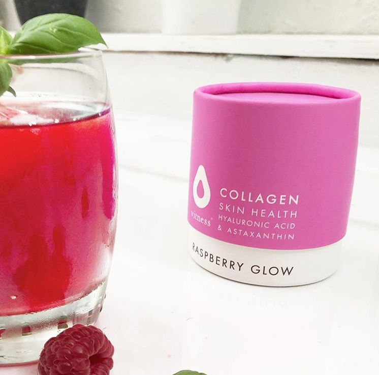 Vitness Collagen Raspberry Glow supplement 